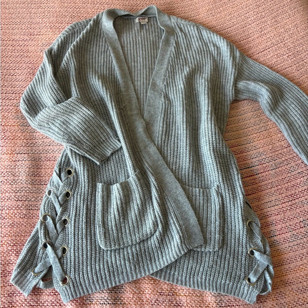 Gray Cardigan